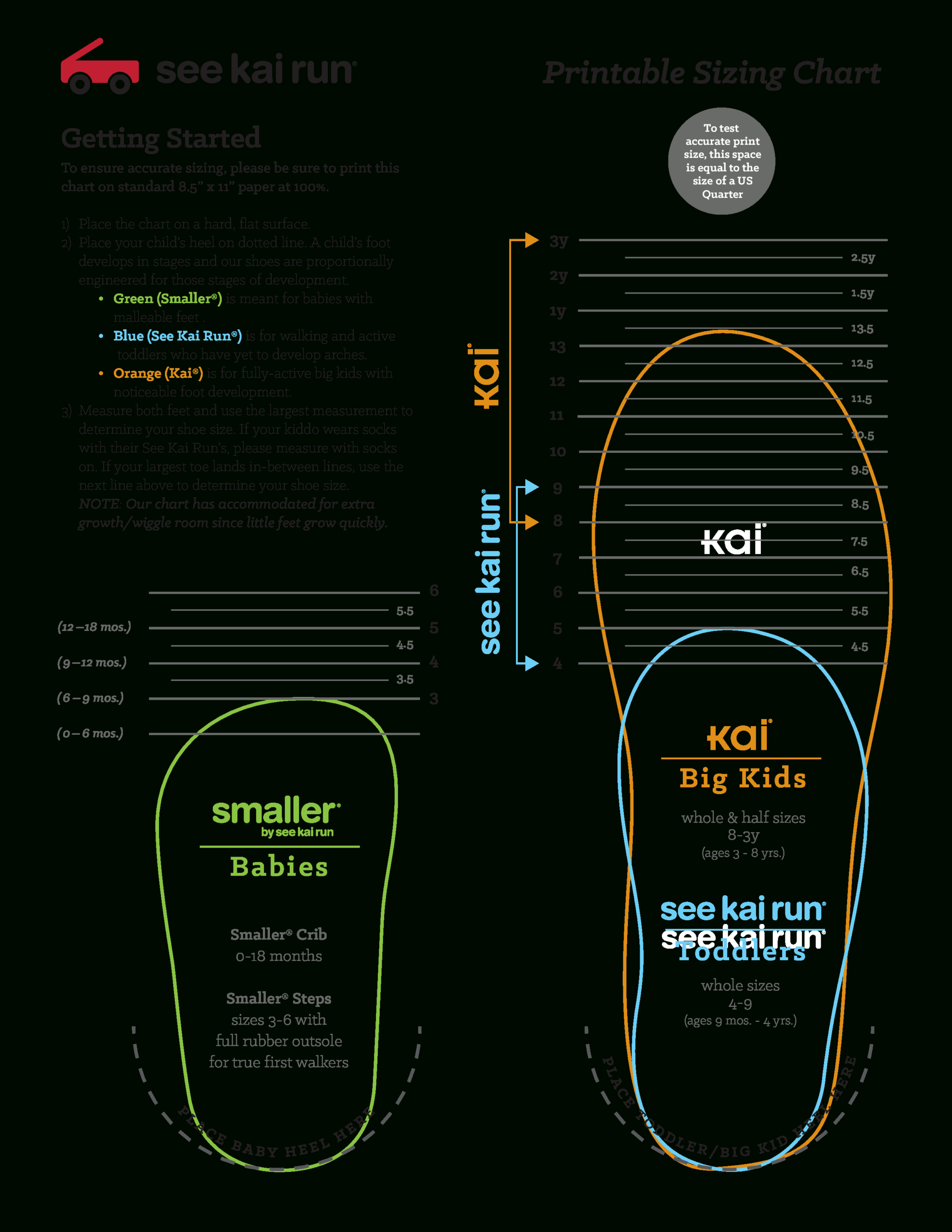 24Cm Foot Shoe Size Uk inside Foot Size Chart Printable