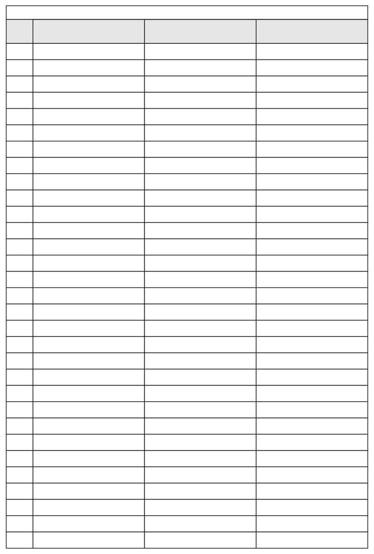 3 Column Chart Templates - 10 Free Pdf Printables | Printablee within 3 Column Chart Printable