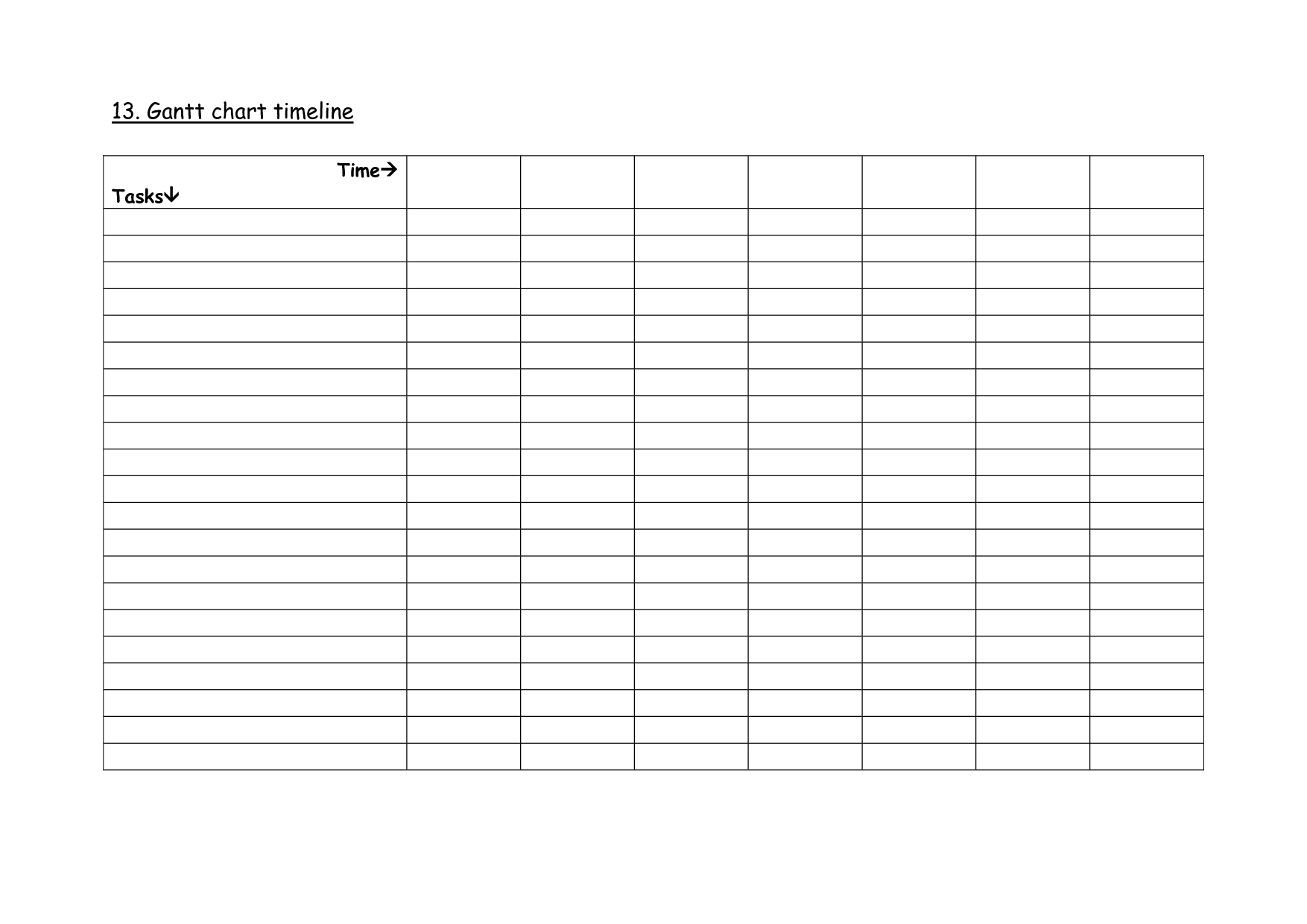 Blank Charts Templates Free Printable regarding Blank Chart Printable
