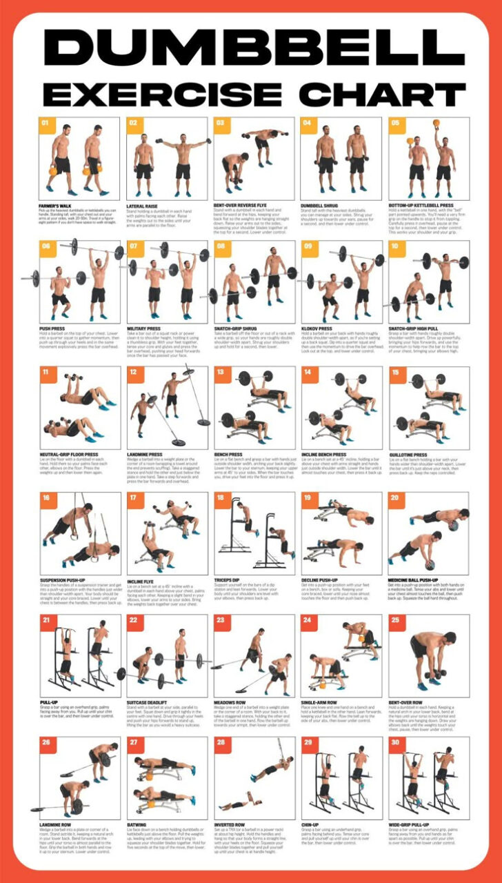 Free Workout Chart Printable