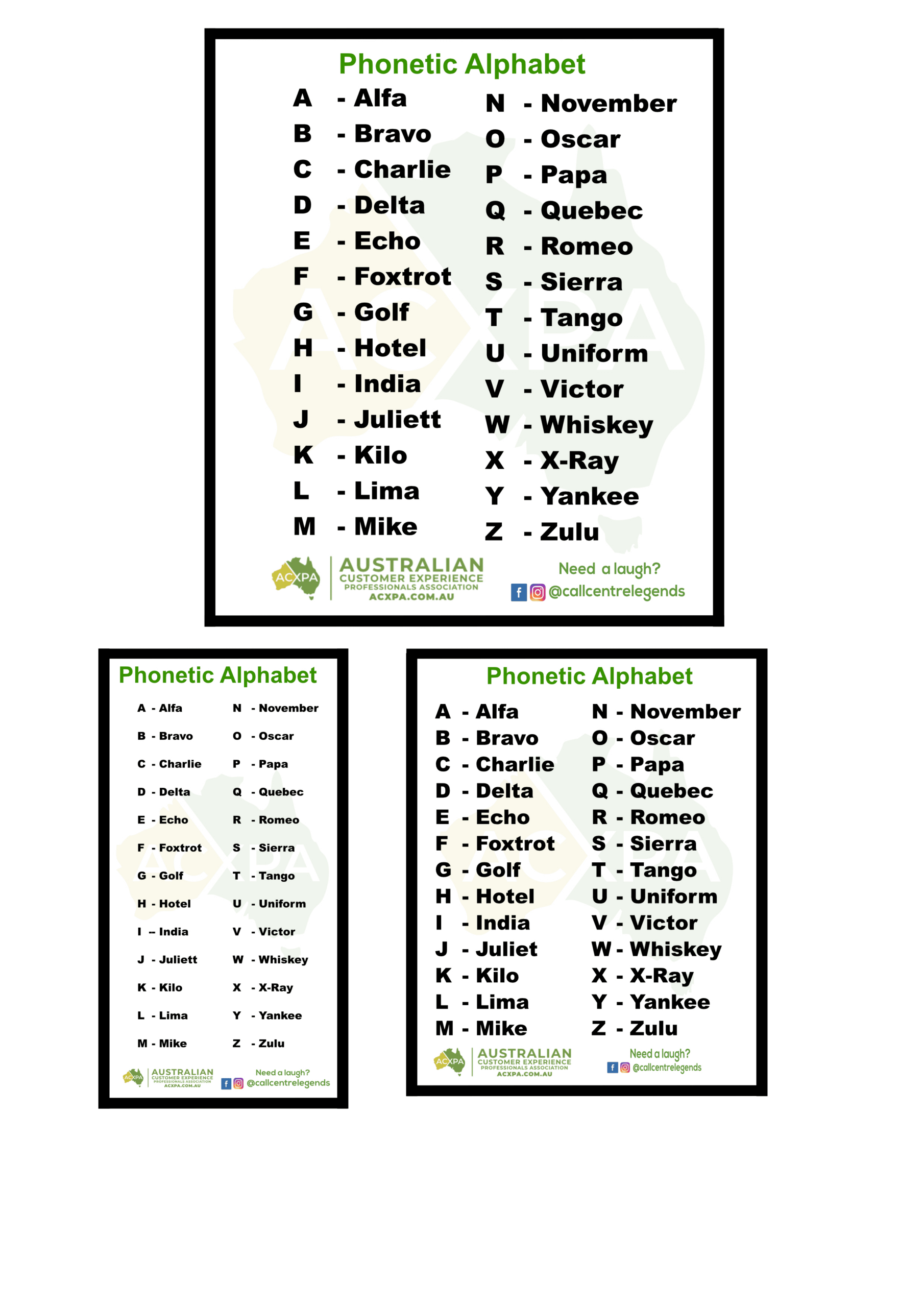 Free Phonetic Alphabet Chart - Nato, Army, Letters Alphabet in Military Alphabet Chart Printable