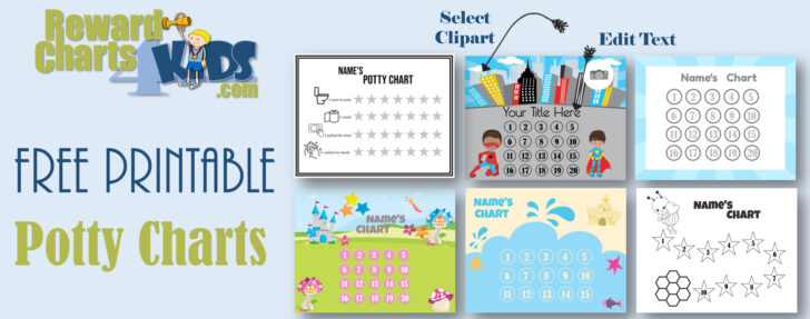 Free Printable Potty Training Chart Printable