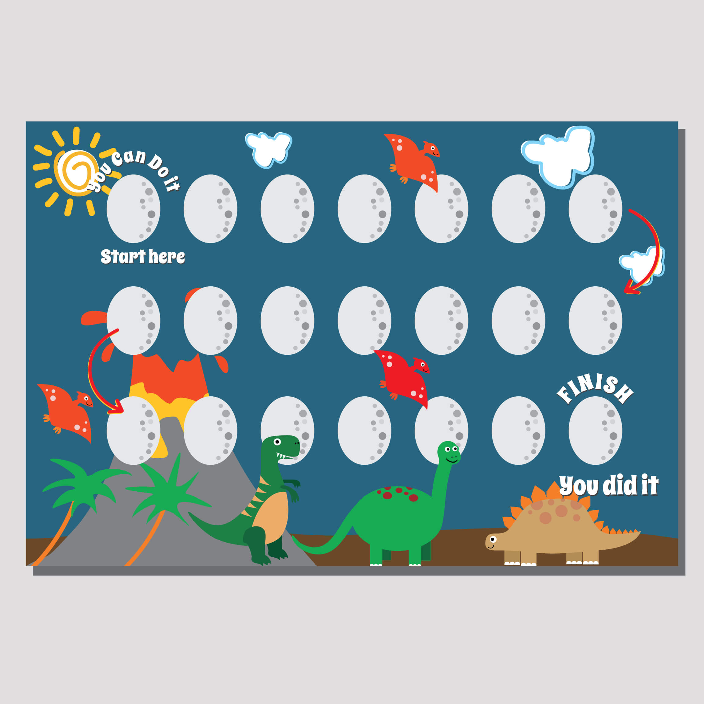 Free Printable Potty Training Charts (Tried-And-True) inside Dinosaur Potty Chart Printable Free