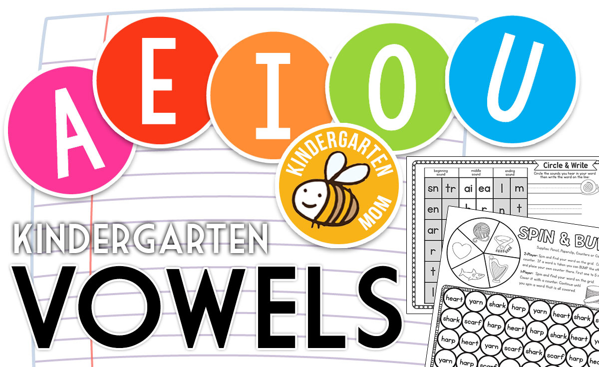 Free Vowel Charts, Worksheets &amp;amp; Printables inside Vowel Chart Printable