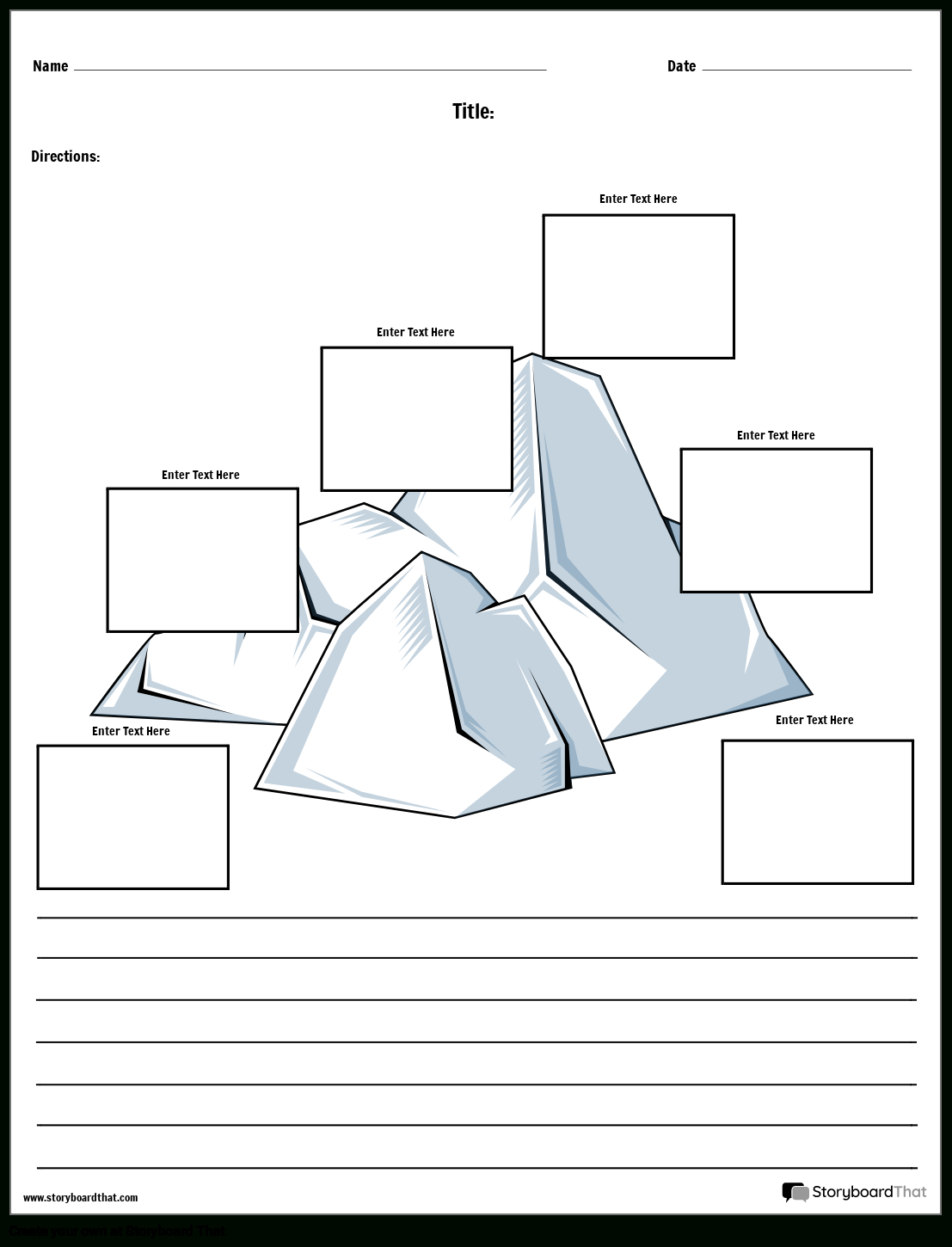 Plot Diagram Worksheet Templates | Storyboardthat throughout Plot Chart Printable