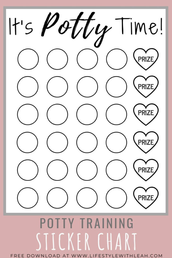 Free Potty Chart Printable