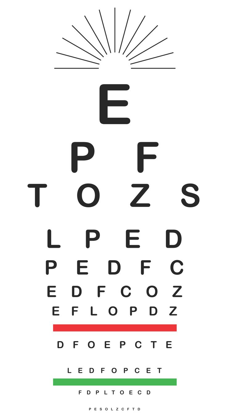 Snellen Eye Chart - 10 Free Pdf Printables | Printablee for Eye Chart Printable A4