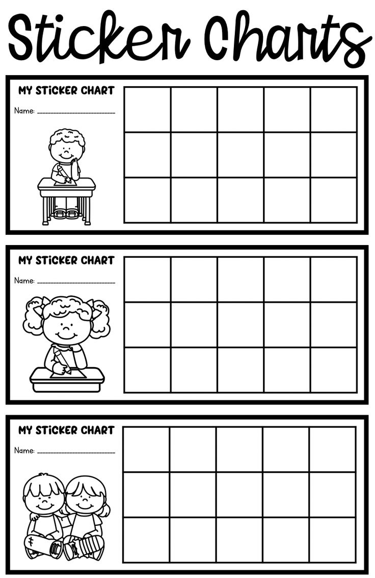 Sticker Charts with Classroom Sticker Chart Printable