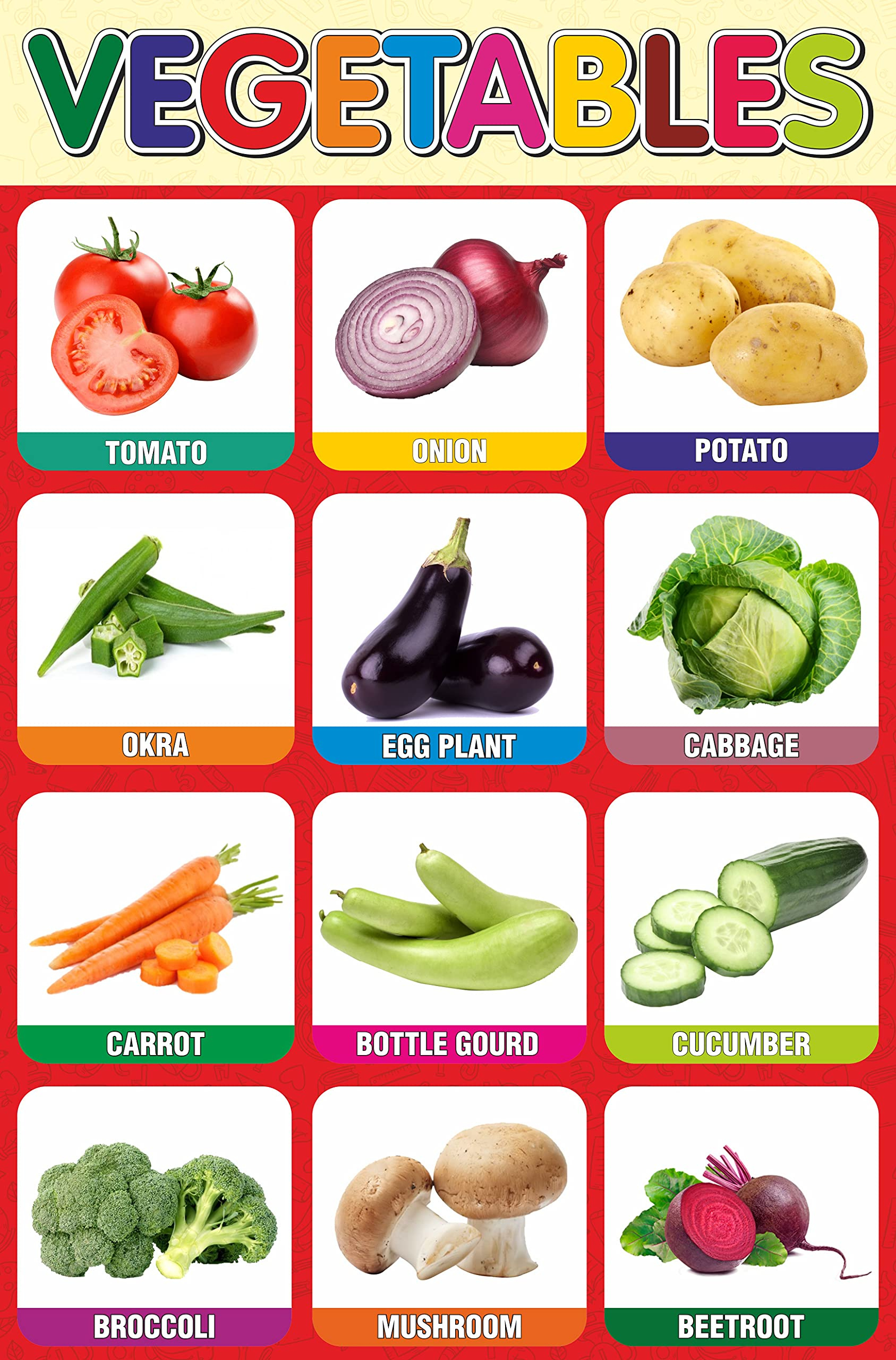 Vegetables Ovular Chart Kitchen Printables Vegetable with regard to Vegetable Chart Printable