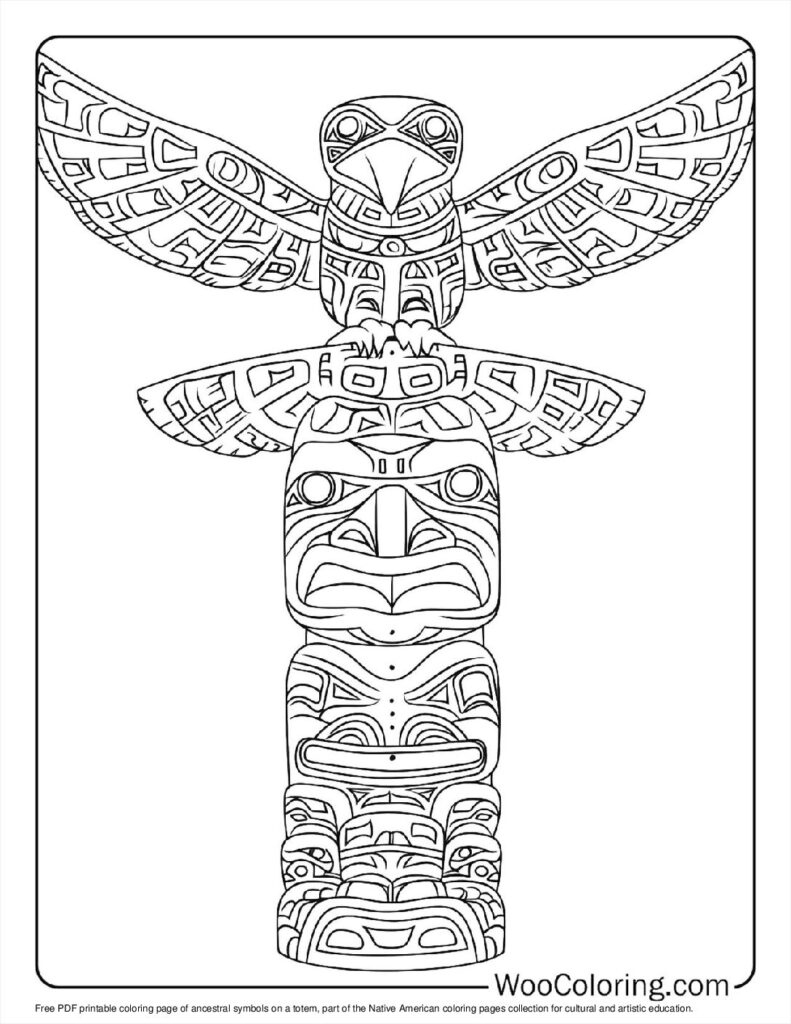 100+ Native American Coloring Pages (Free Pdf To Print) | Woo Coloring with regard to Free Native American Symbols Printables