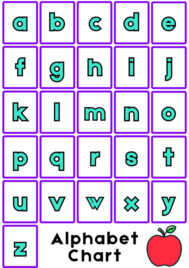 Free ABC Chart Printable