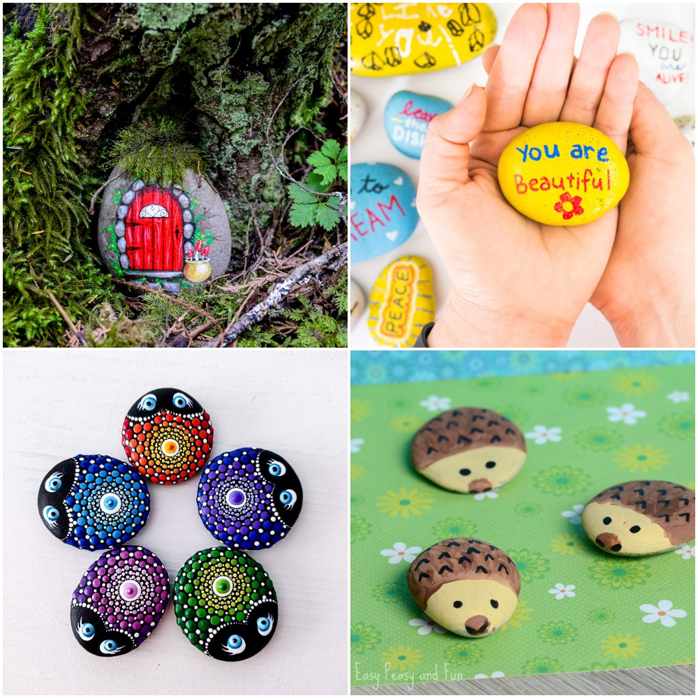 12 Gorgeous Painted Rock Ideas To Beautify Your Garden with regard to Free Printable Patterns For Rock Painting