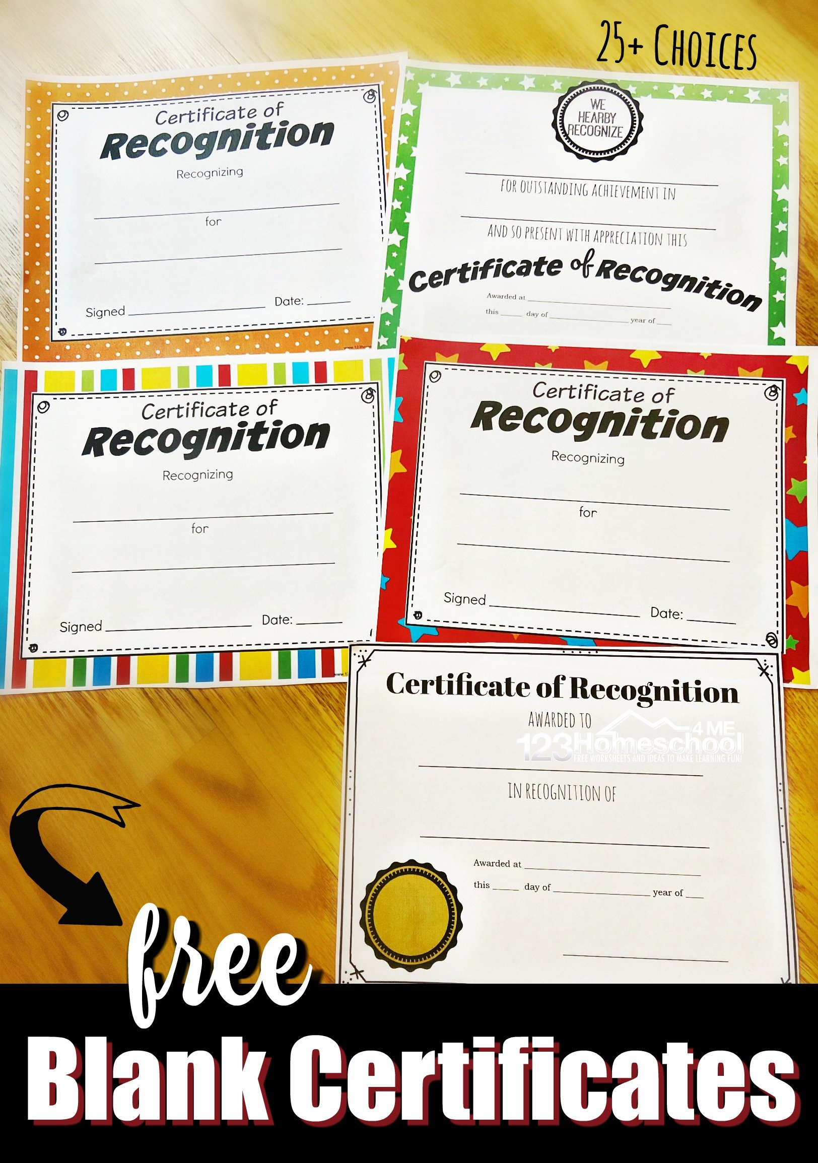 123 Certificates - Worksheets Library pertaining to 123 Certificates Printables Free