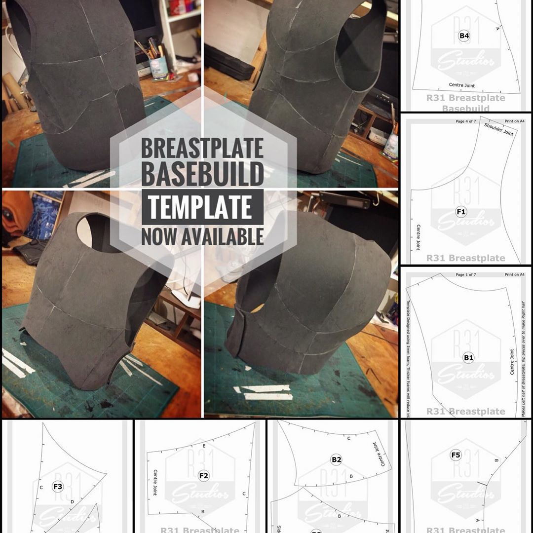 13 Free Foam Templates Ideas | Templates, Cosplay, Cosplay Diy within Free Foam Templates