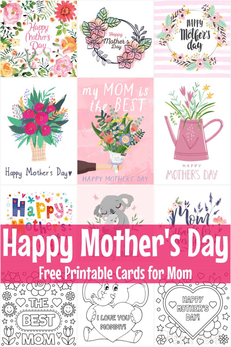 132 Free Printable Mother&amp;#039;S Day Cards For Your Mom pertaining to Free Mothers Day Cards Printable For Wife
