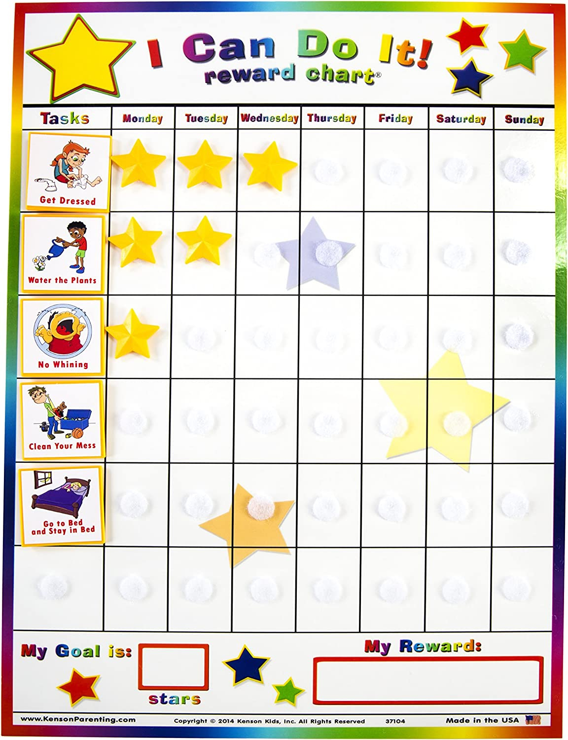 15 Adorable Chore Chart For Kids (+ Free Printable Chore Chart) with regard to Visual Reward Chart Printable