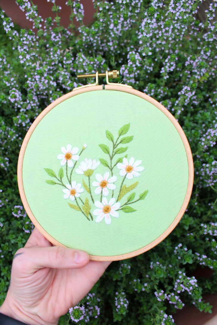 Free Printable Wildflower Stitchery Patterns