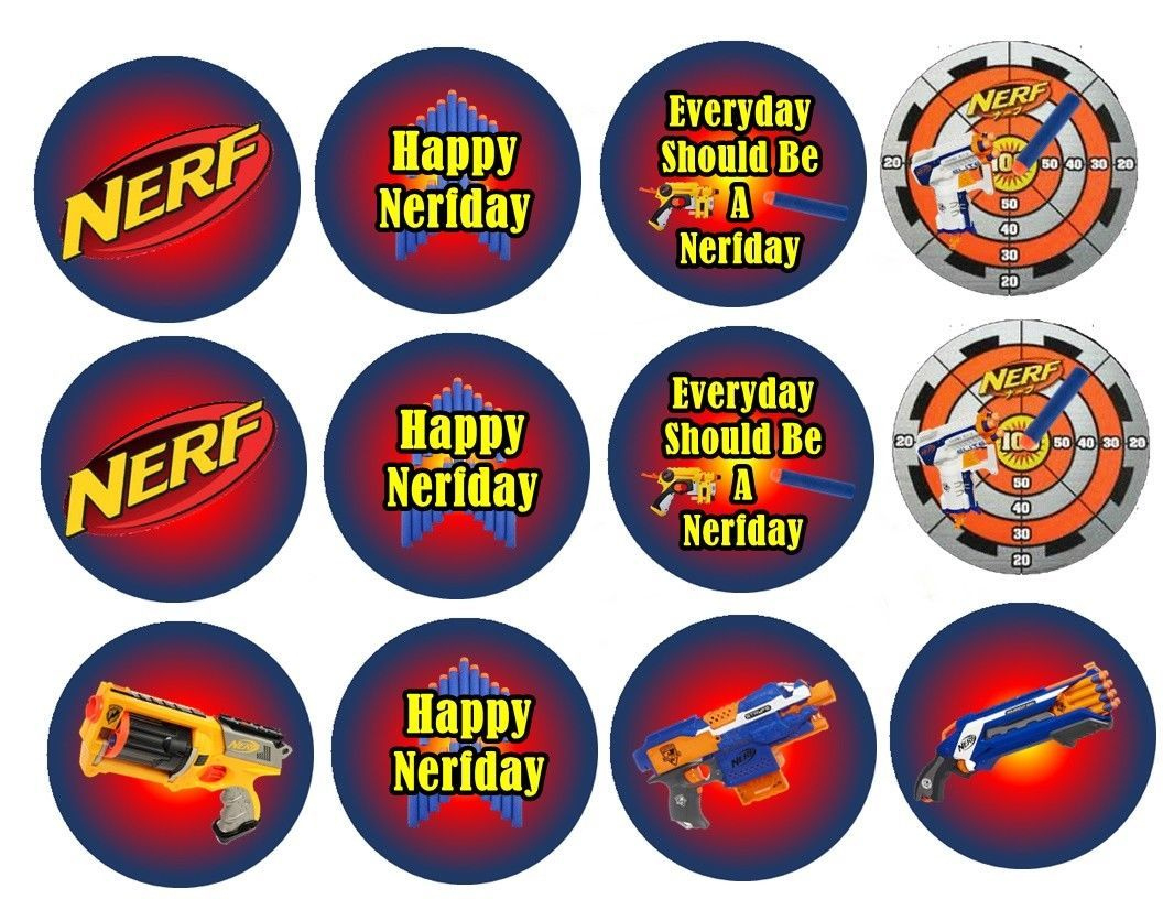 160 Nerf Printables Ideas | Nerf, Nerf Party, Nerf Birthday Party throughout Free Nerf Printables