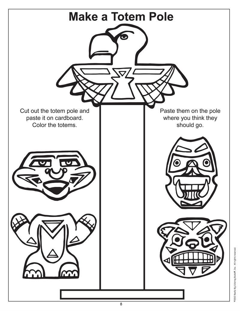 160 Totem Poles Ideas | Totem, Totem Pole, Native American Art inside Free Printable Totem Pole Patterns