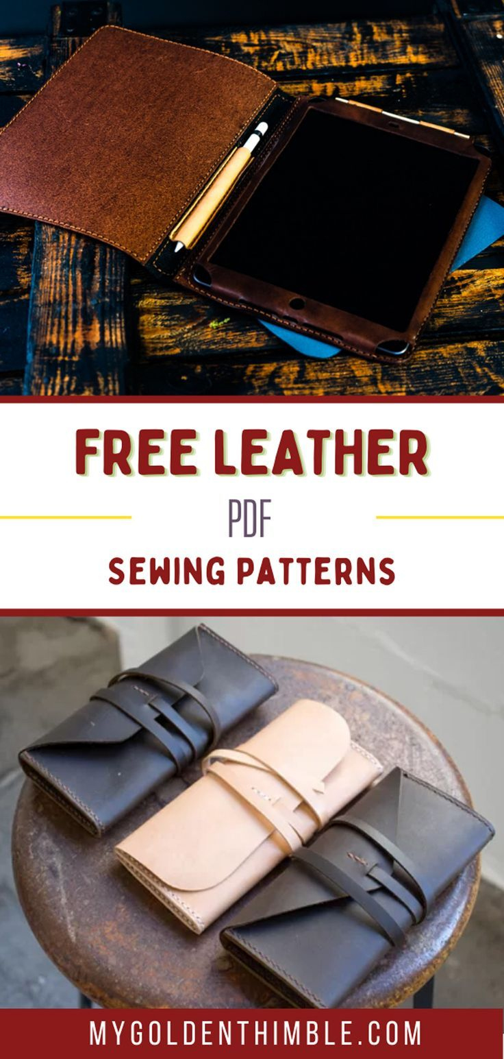 17 Free Leather Patterns for Free Leather Templates