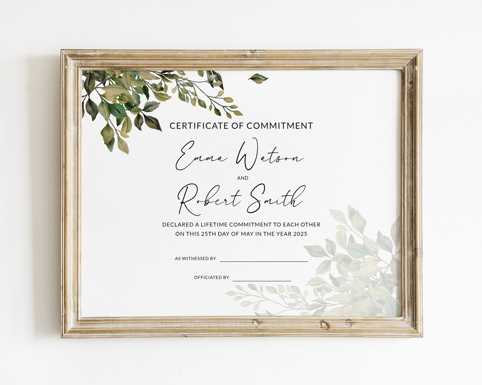 24 Commitment Certificates Ideas | Certificate, Certificate for Commitment Certificate Free Printable