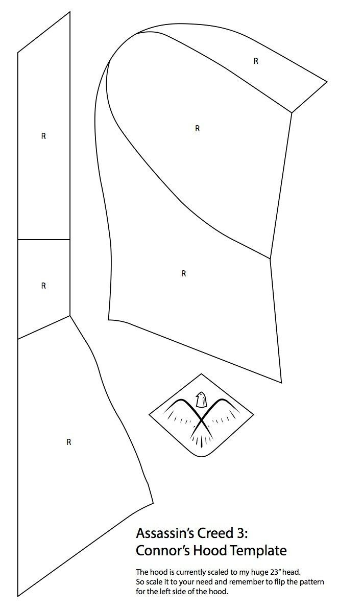 24+ Great Photo Of Hood Sewing Pattern - Figswoodfiredbistro in Academic Hood Printable Pattern