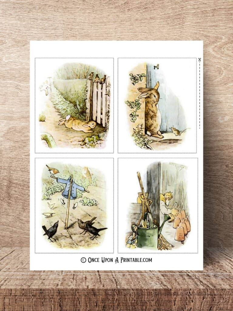 24 Tale Of Peter Rabbit Imagesbeatrix Potter Free - Once Upon intended for Beatrix Potter Free Printables