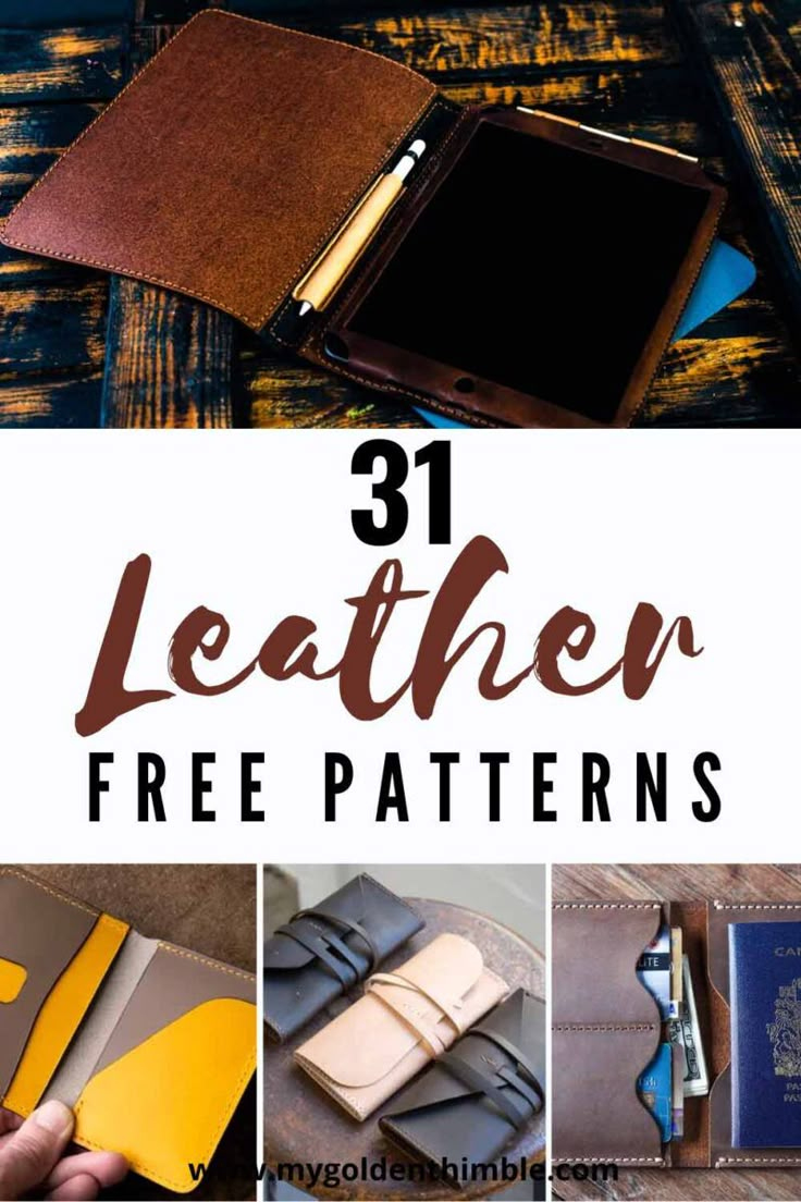 38 Upstanding Leather Patterns Free Printable Templates with regard to Free Leather Templates