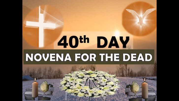 Free Printable 40 Days Prayer For The Faithful Departed