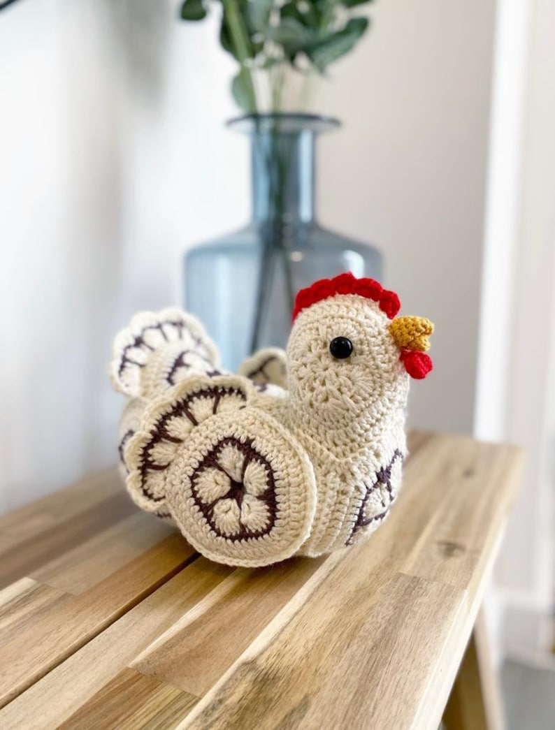 8 Cute Emotional Support Chicken Patterns, Knit And Crochet! inside Free Printable Emotional Support Chicken Pattern