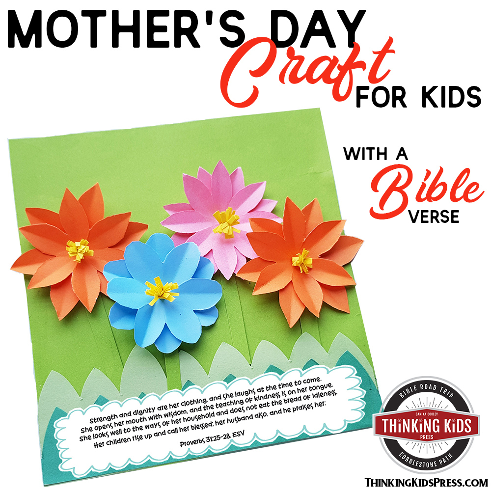 A Bible Verse Mother&amp;#039;S Day Craft Kids Will Want To Make - Thinking intended for Free Printable Christian Mothers Day Crafts
