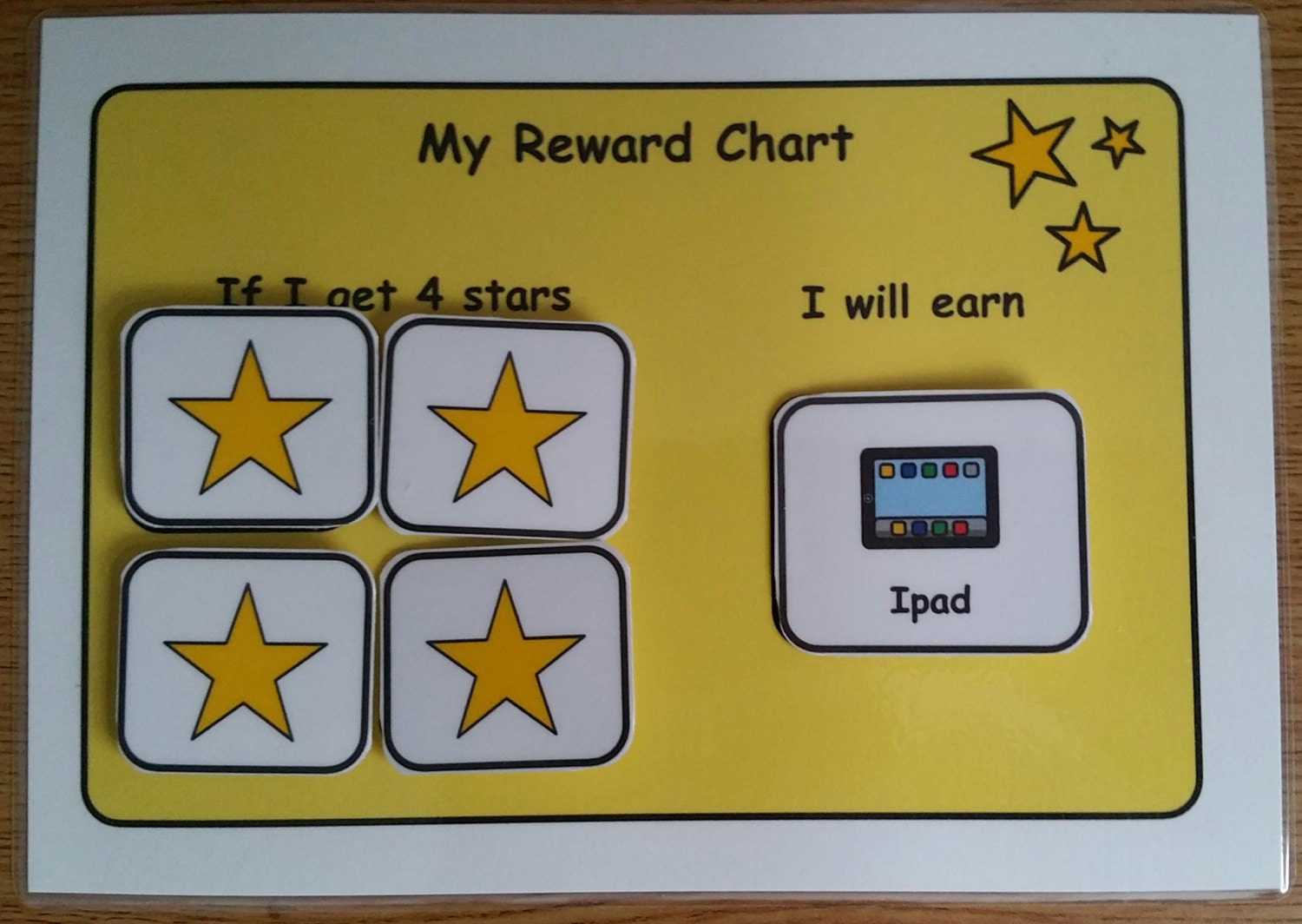 A5 Reward Chart For Sen/ Visual Learners/Autism/Adhd/Add/Pre throughout Visual Reward Chart Printable