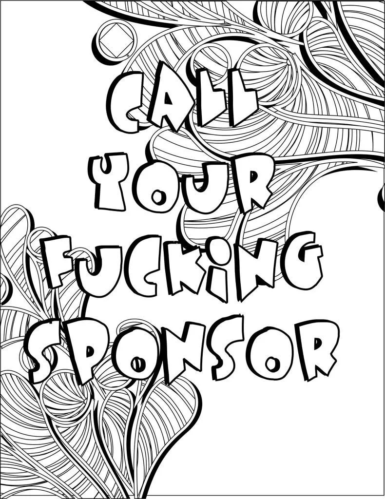 Addiction Coloring Pages To Print - Free Printable Coloring Pages for Free Printable Recovery Coloring Pages