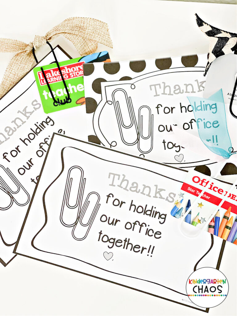 Administrative Professionals Day Diy Gift + Freebie - Kindergarten regarding Administrative Professionals Day Cards Free Printable