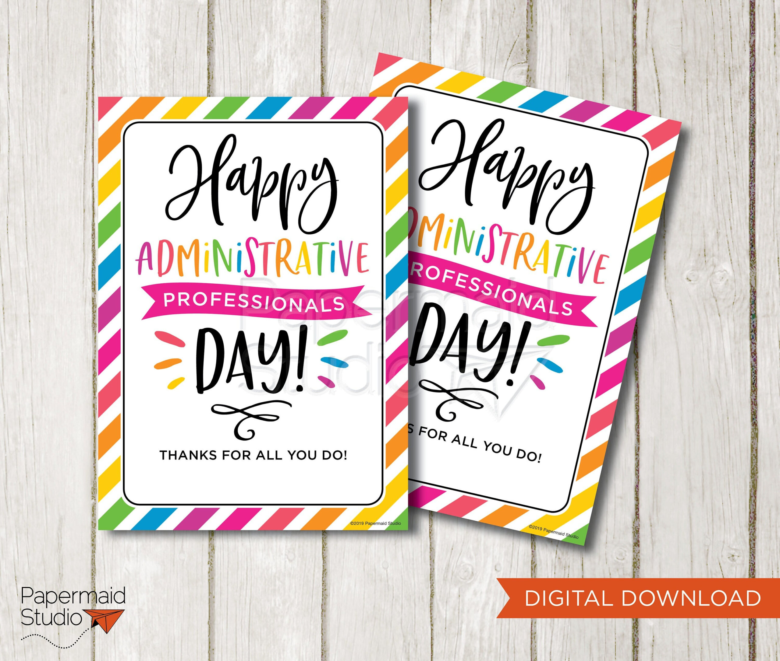 Administrative Professionals Day Gift- Administrative pertaining to Free Printable Administrative Professionals Day Greeting Cards