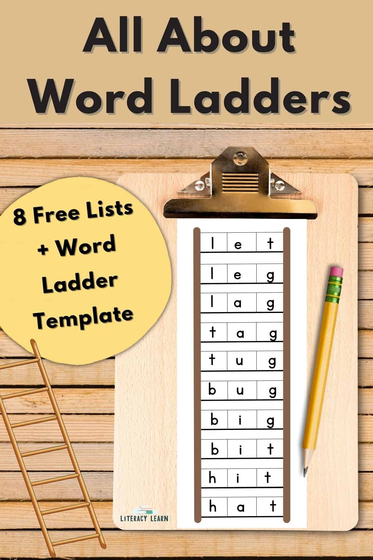 All About Word Ladders - Plus Free Printables - Literacy Learn intended for Free Printable Word Ladders