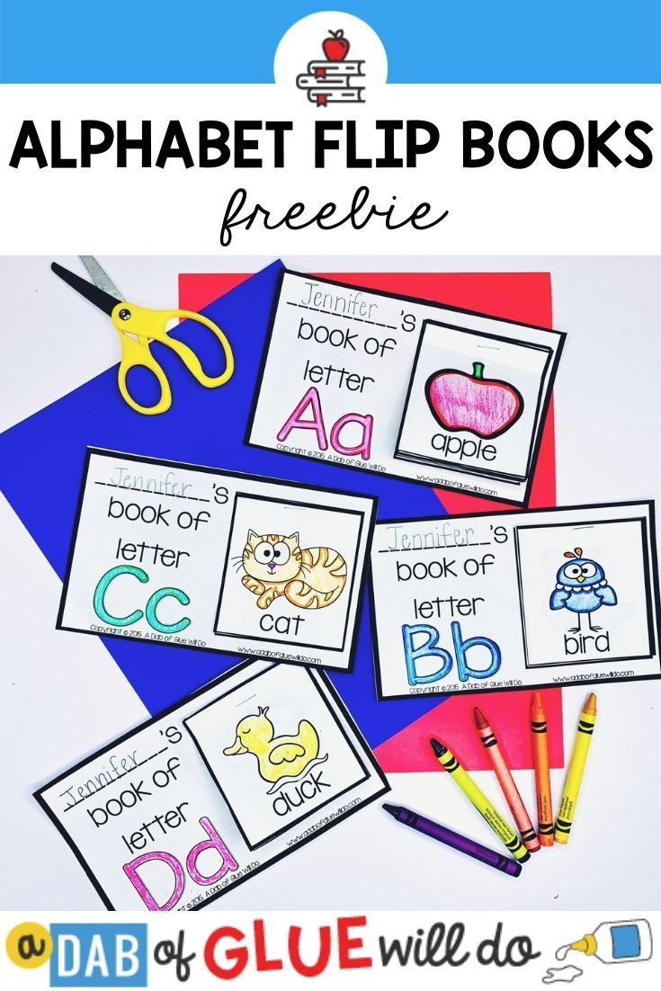 Alphabet Flip Books For Little Learners regarding Free Alphabet Flip Book Printable
