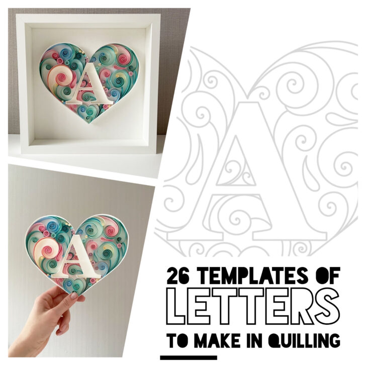 Alphabet Free Printable Quilling Patterns