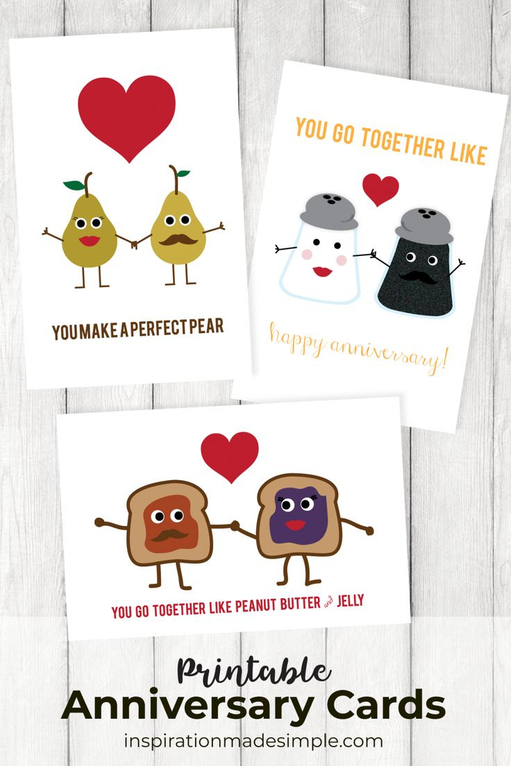 Anniversary Cards And Wedding Cards - Free Printables | Printable inside Free Anniversary Printables