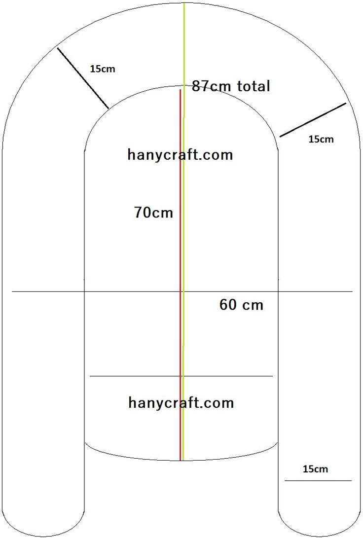 Baby Nest Free Printable Pattern And Simple Tutorial - Hany Crafts inside Free Printable Baby Nest Pattern Pdf