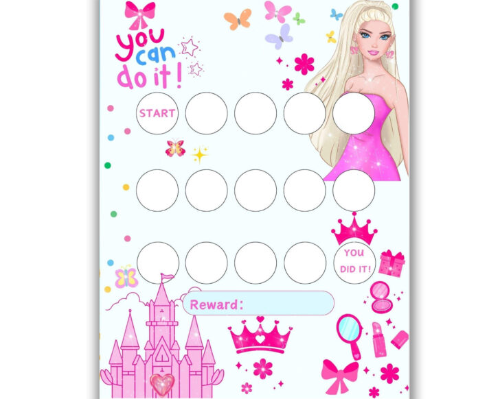 Barbie Reward Charts Free Printable