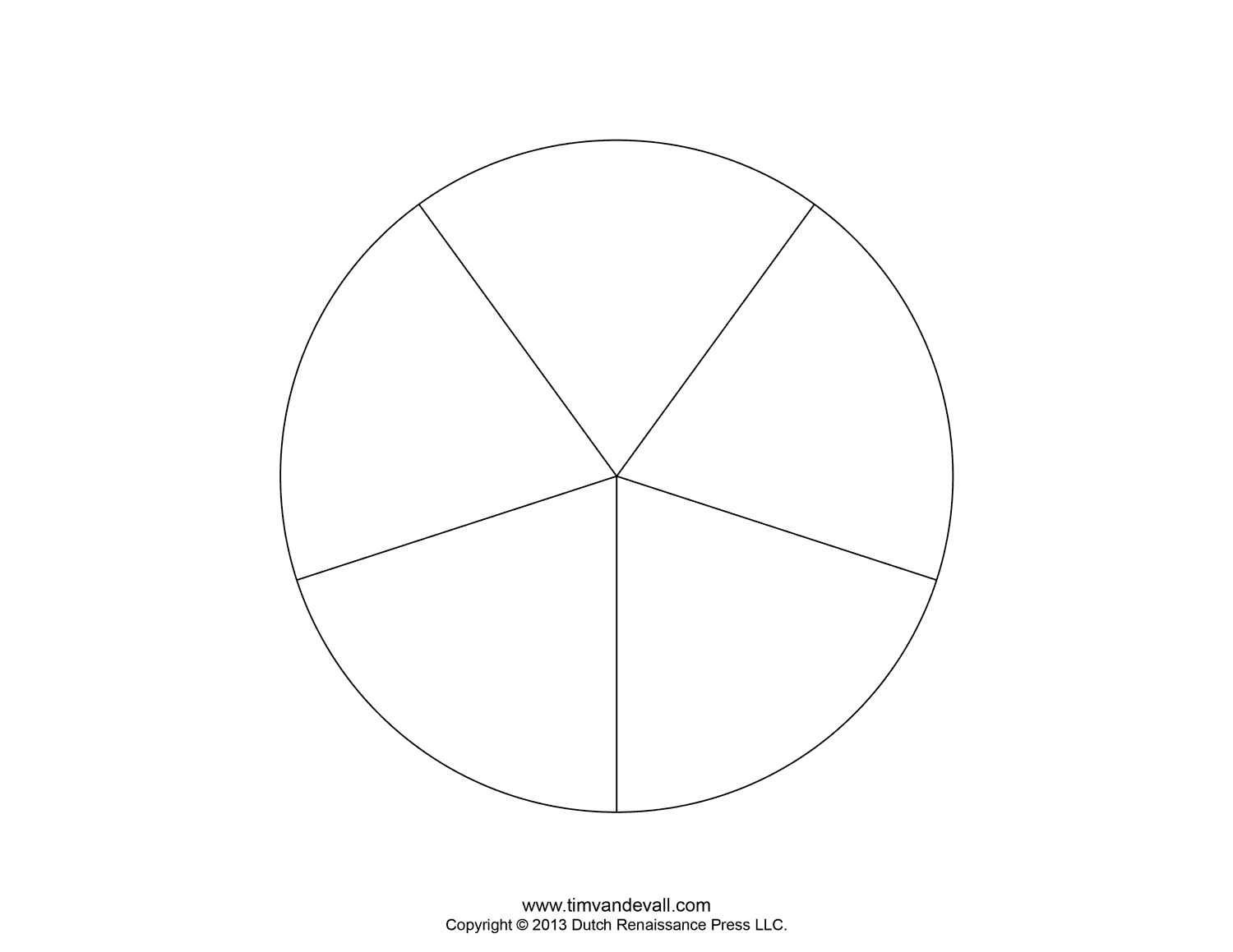Blank Pie Chart Templates | Make A Pie Chart for Blank Pie Chart Printable