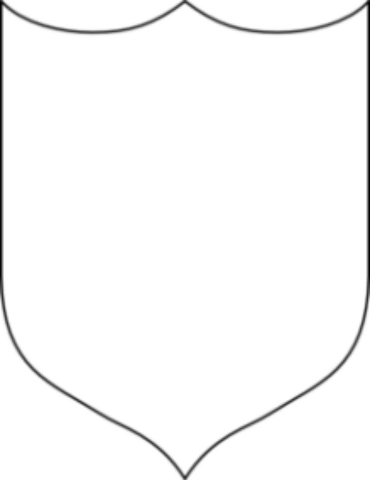 Free Shield Shapes Templates