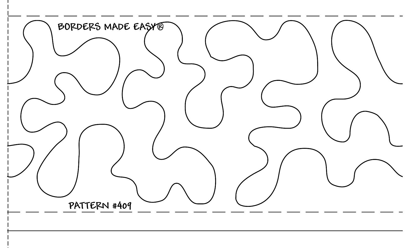 Borders Made Easy Continuous Stipple Pattern 409 - 5 Inch26 within Free Stippling Printable Patterns