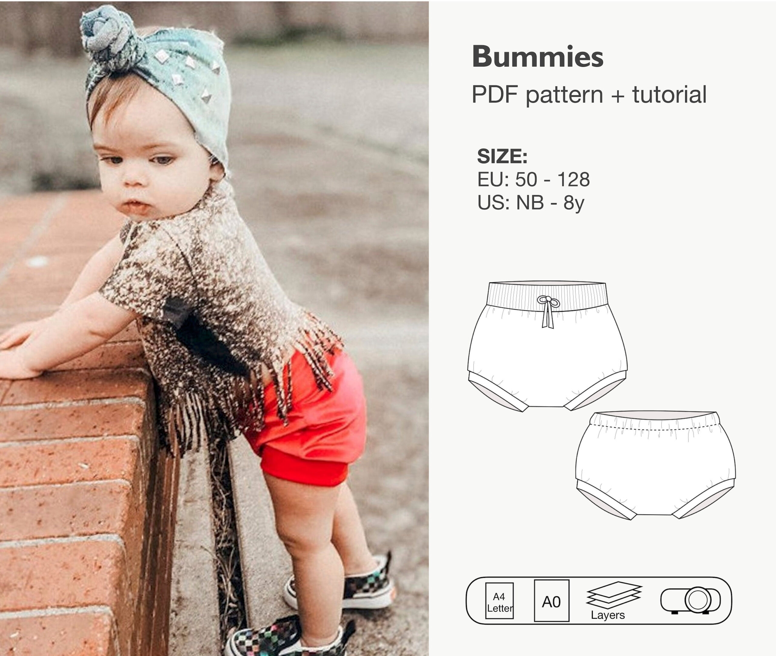 Bummies Sewing Pattern intended for Free Printable Bummies Pattern