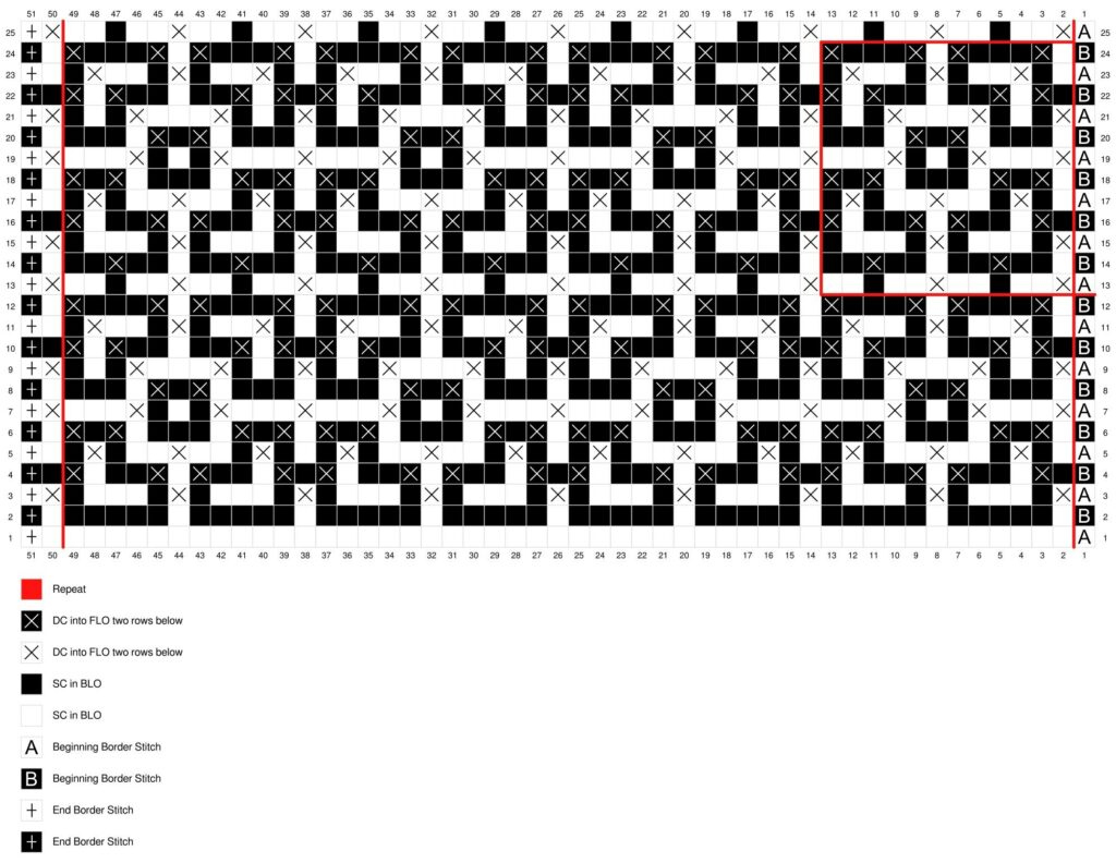Celtic Knots -Overlay Mosaic Crochet - Free Chart - Juniper And Oakes within Free Printable Celtic Knot Patterns
