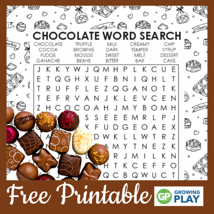 Free Chocolate Touch Printables