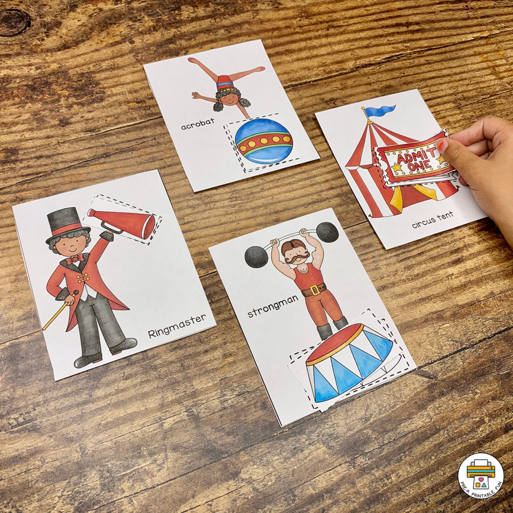 Circus Preschool Activity Pack - Pre-K Printable Fun pertaining to Free Printable Circus Activities