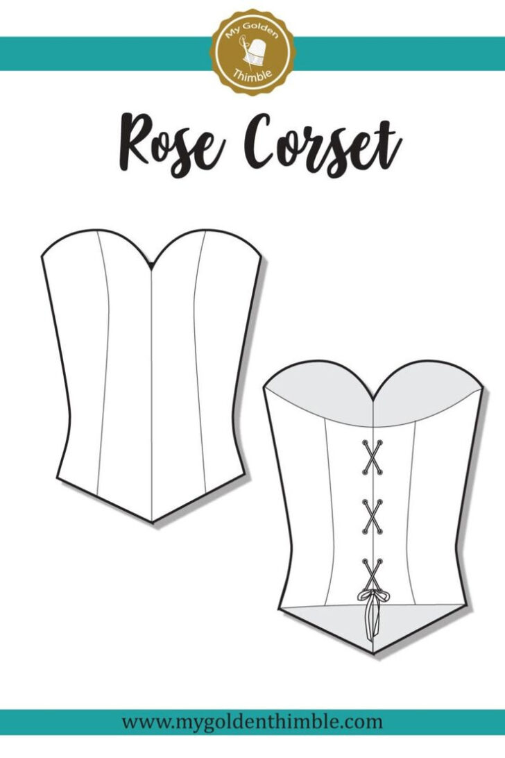 Free Printable Corset Sewing Pattern