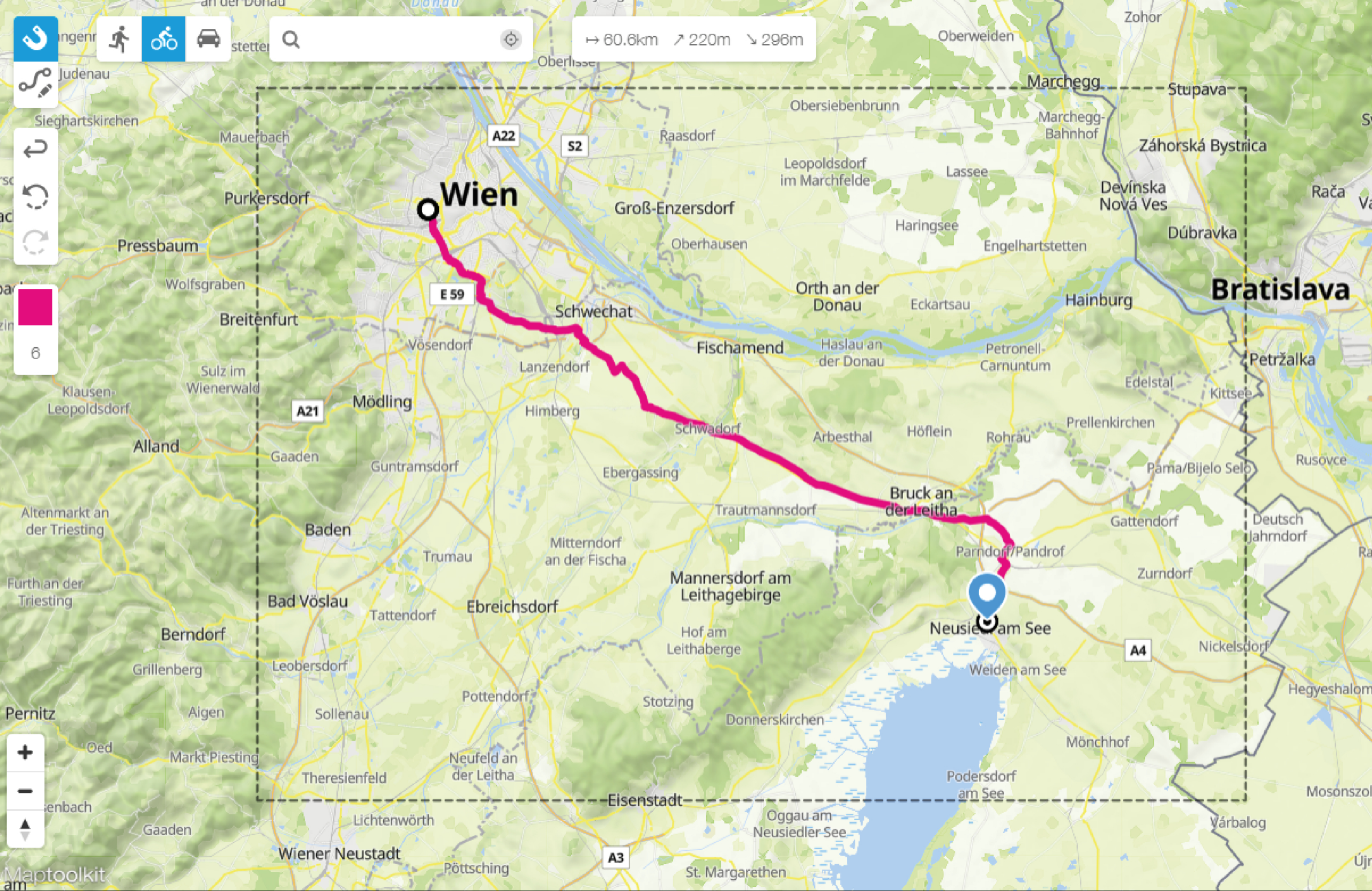 Create A Route Map With The Printmaps Editor pertaining to Free Printable Maps and Directions